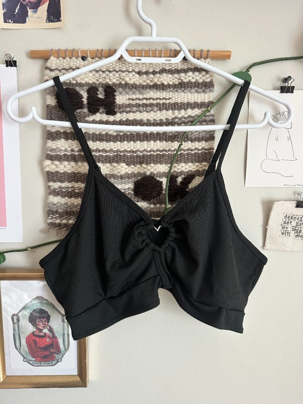 heart keyhole tank top